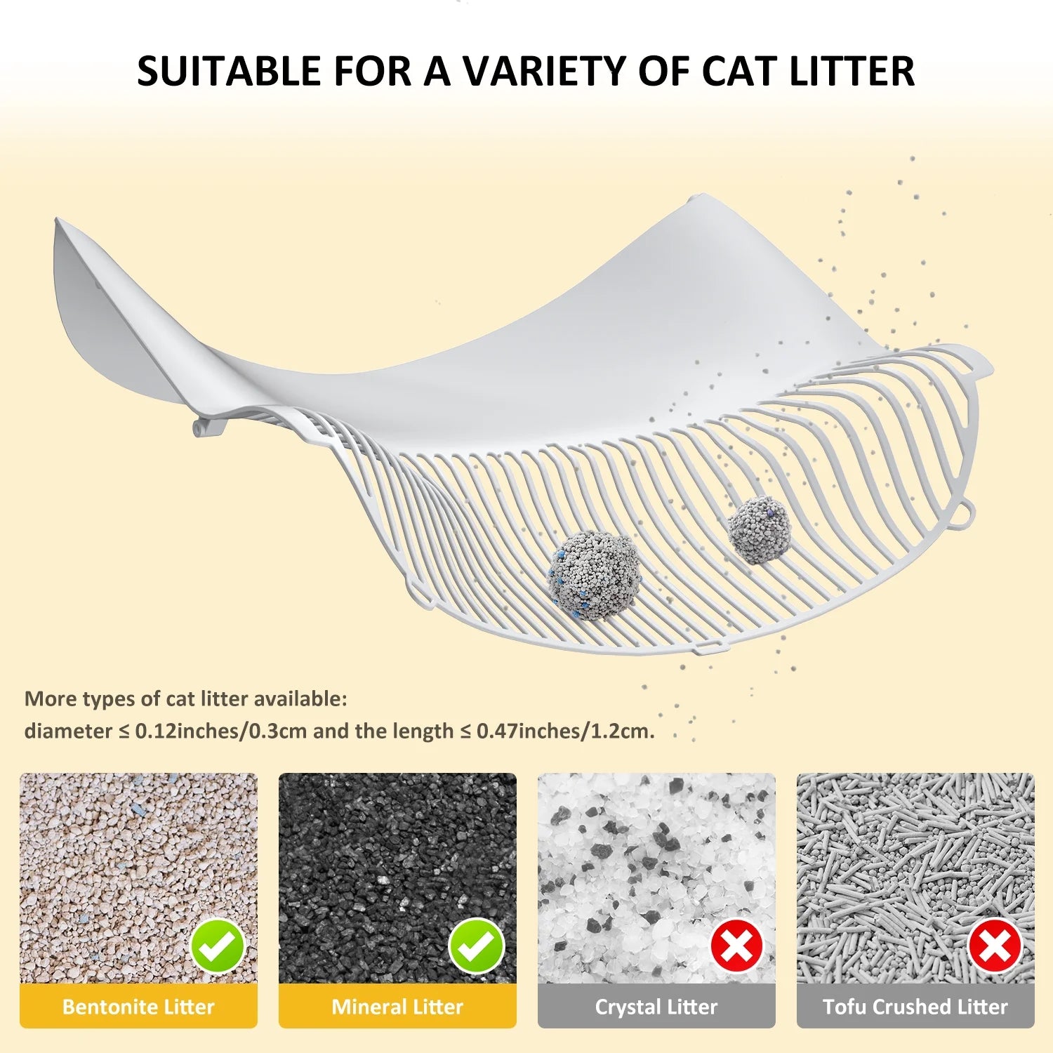 Large Multi-Cat Family Automatic Cat Litter Box with Safety Protection, Mat and Trash Bags Included, White