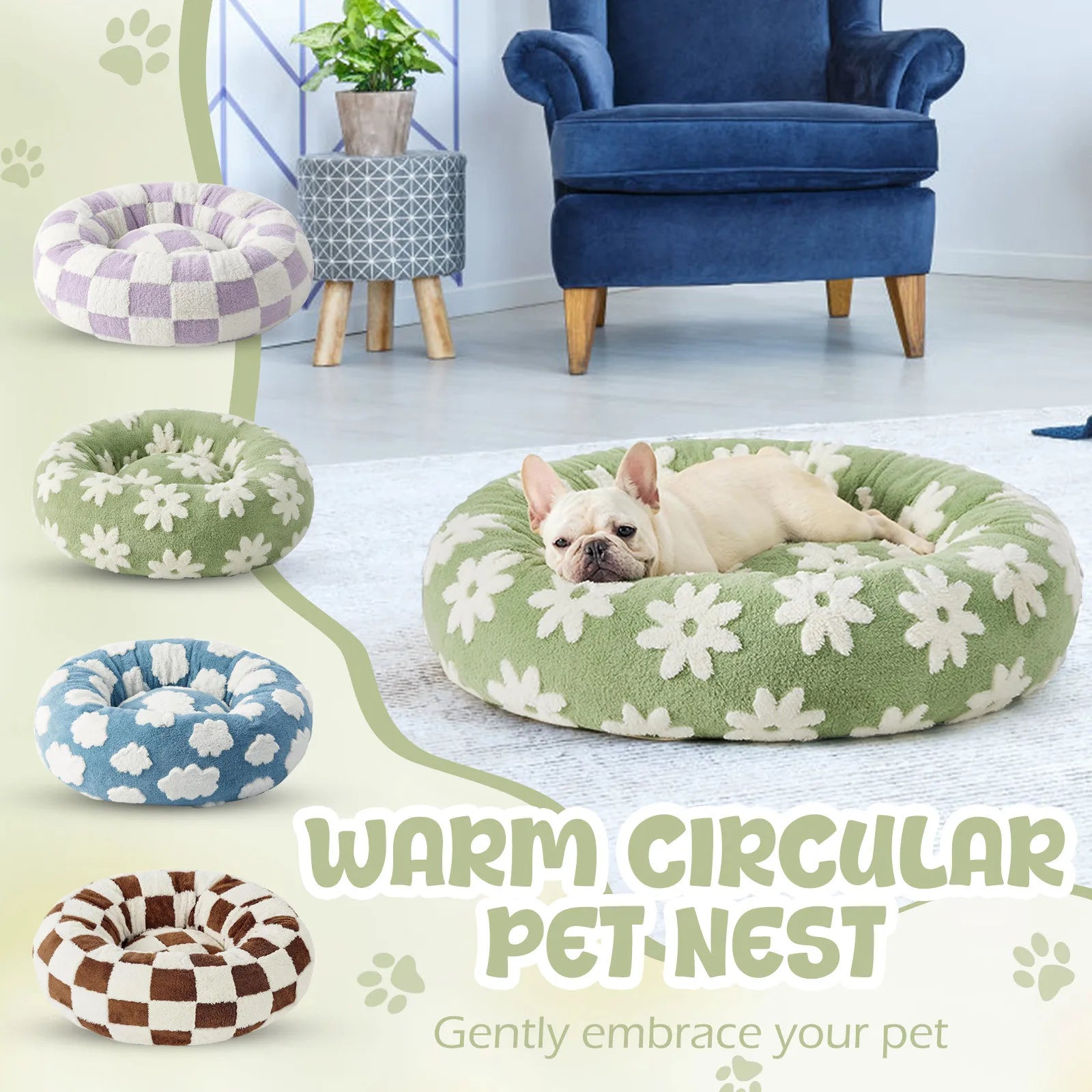 Cozy Orthopedic Pet Bed