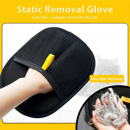 Double Sided Grooming Glove for Pets