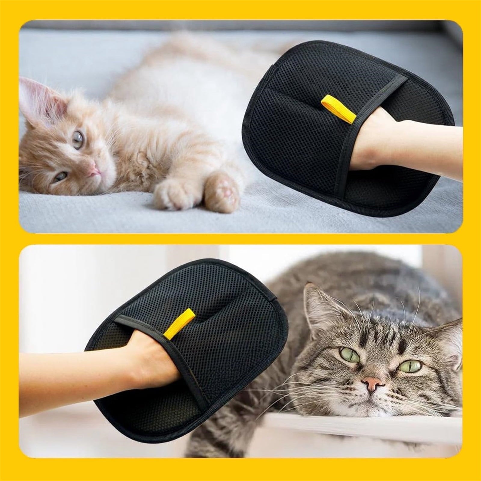 Double Sided Grooming Glove for Pets