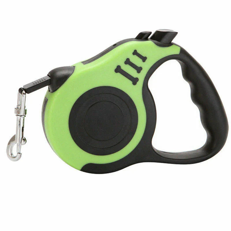 Automatic Retractable Dog Leash – Safe & Tangle-Free
