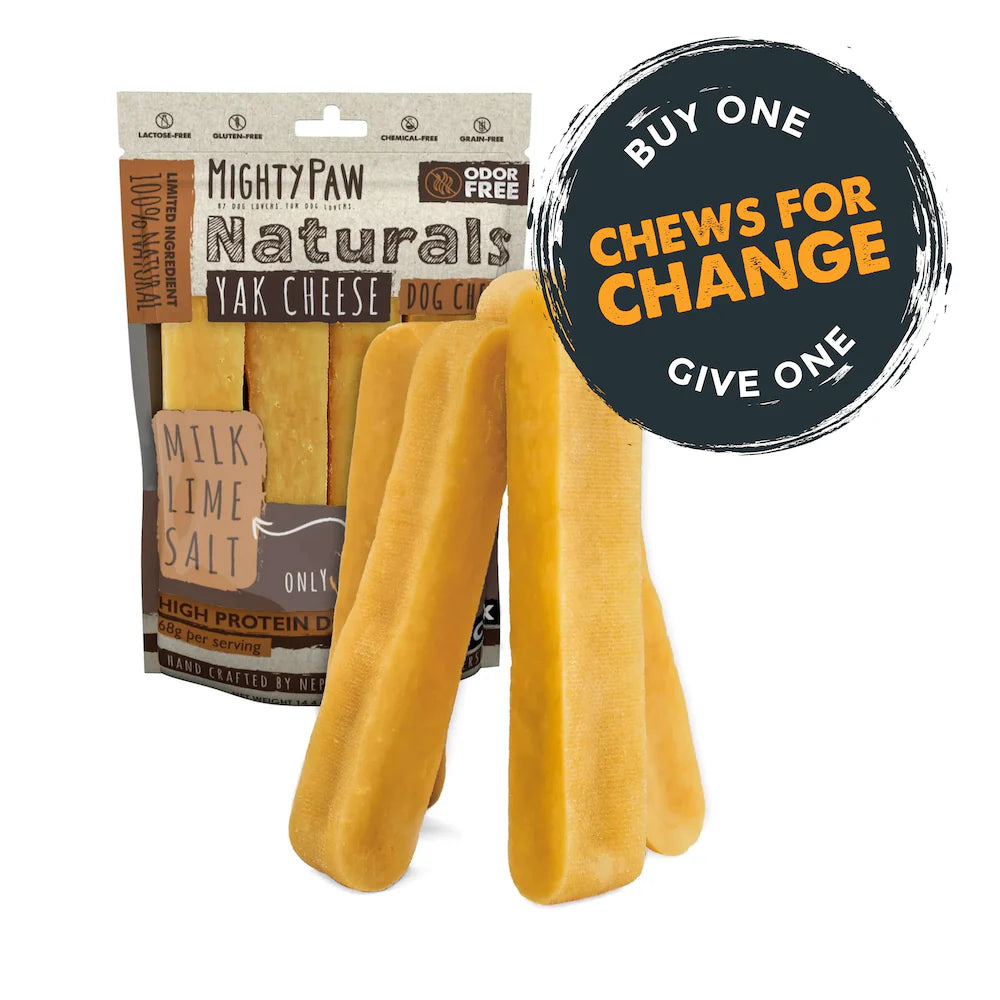All-Natural Yak Cheese Dog Chews