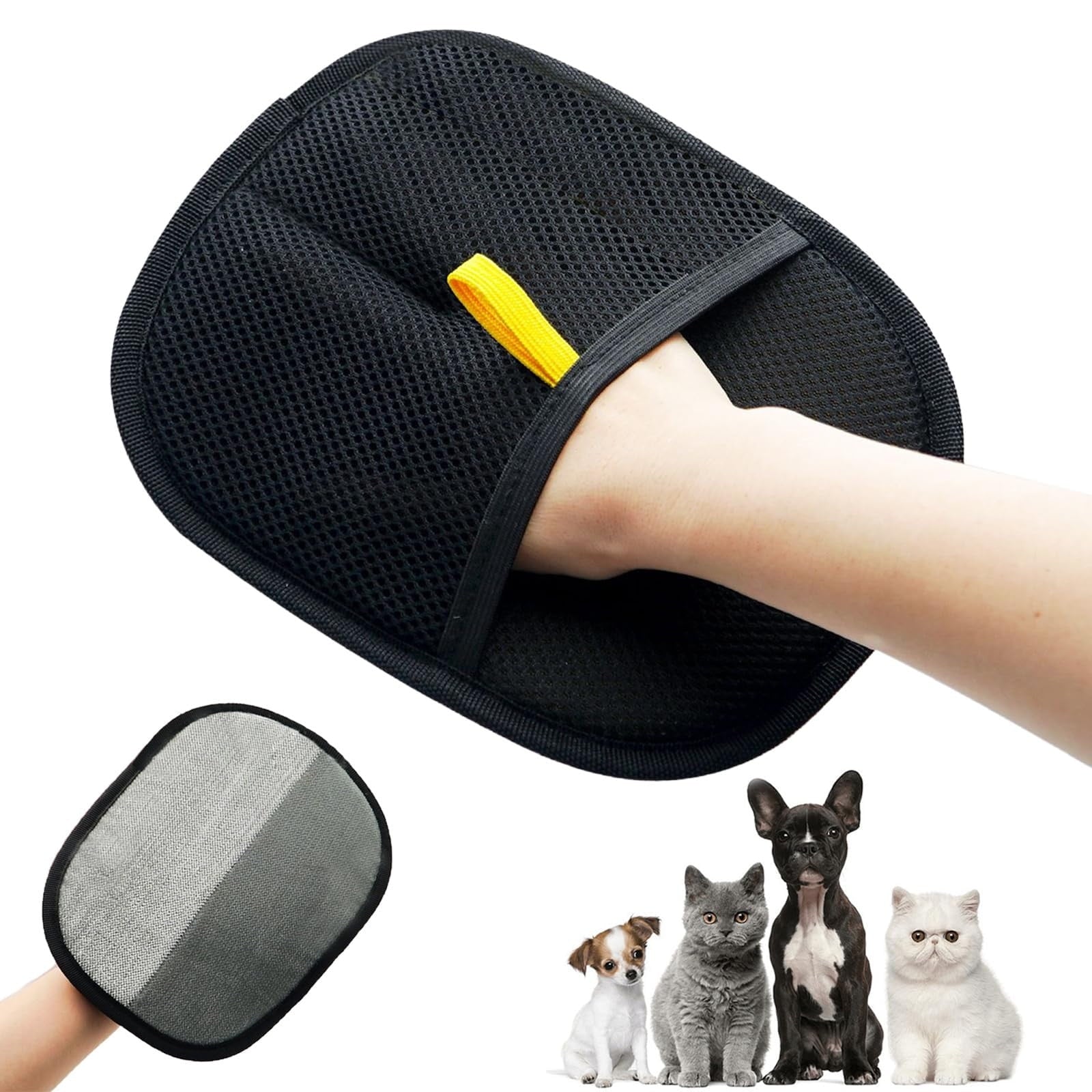 Double Sided Grooming Glove for Pets