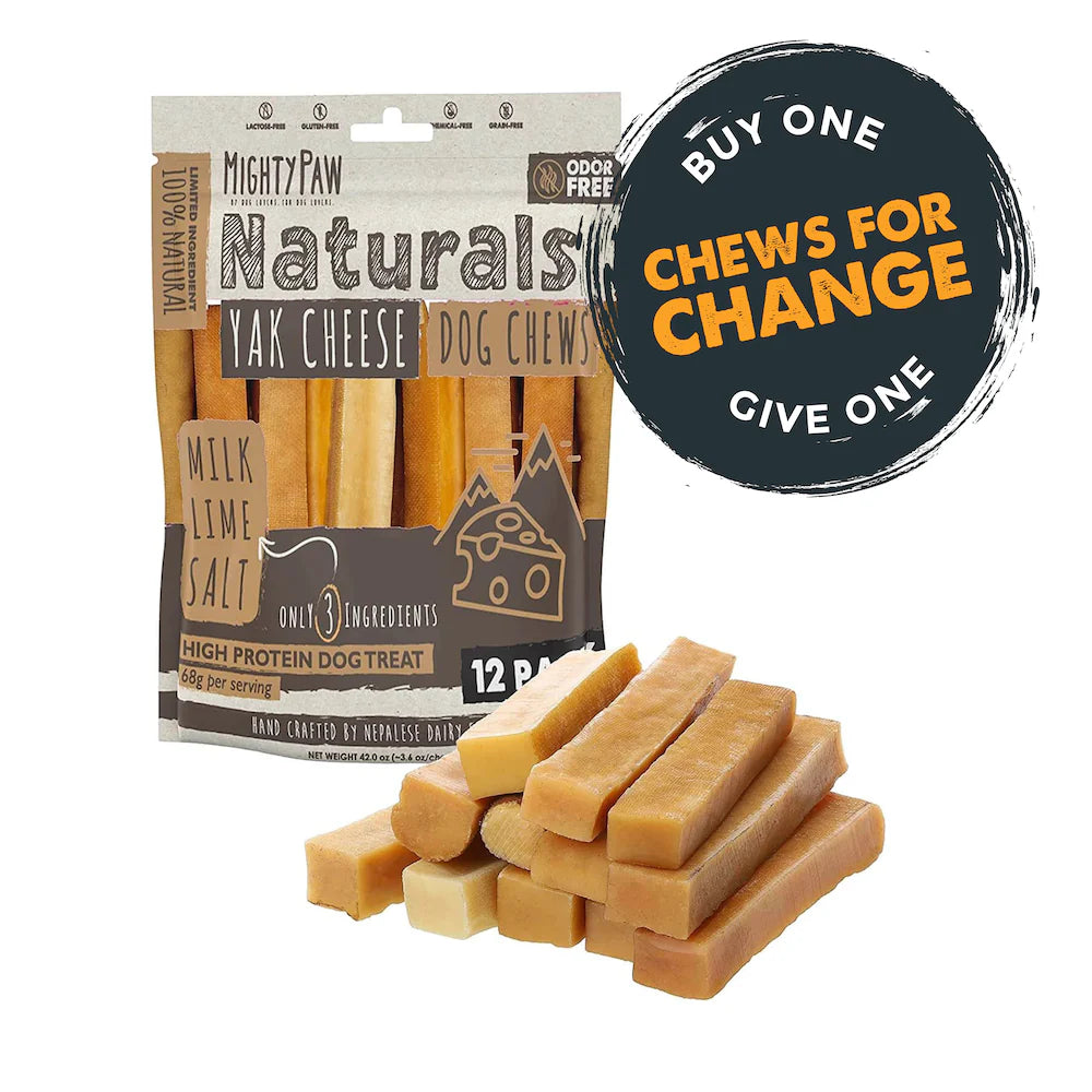 All-Natural Yak Cheese Dog Chews